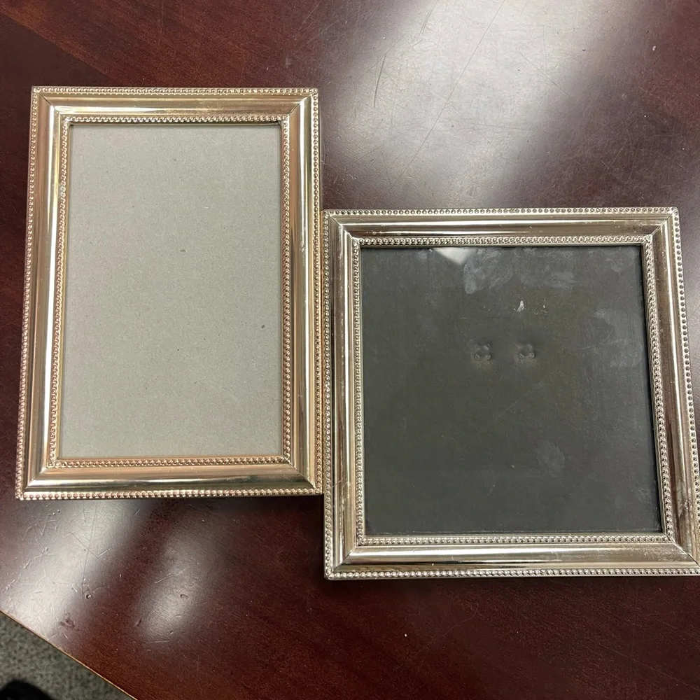 Set of Philip Whitney Silver Plated Frames